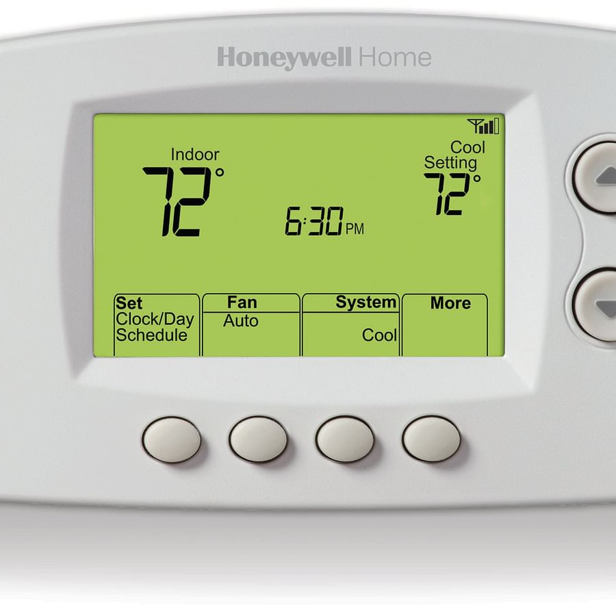 Honeywell Thermostat on wall