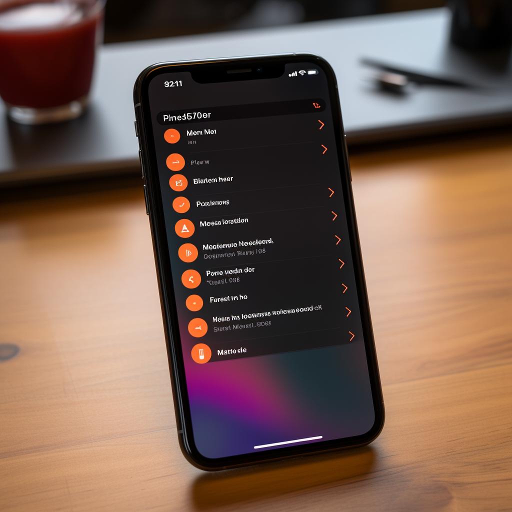 Settings menu on iPhone XR with the General option highlighted