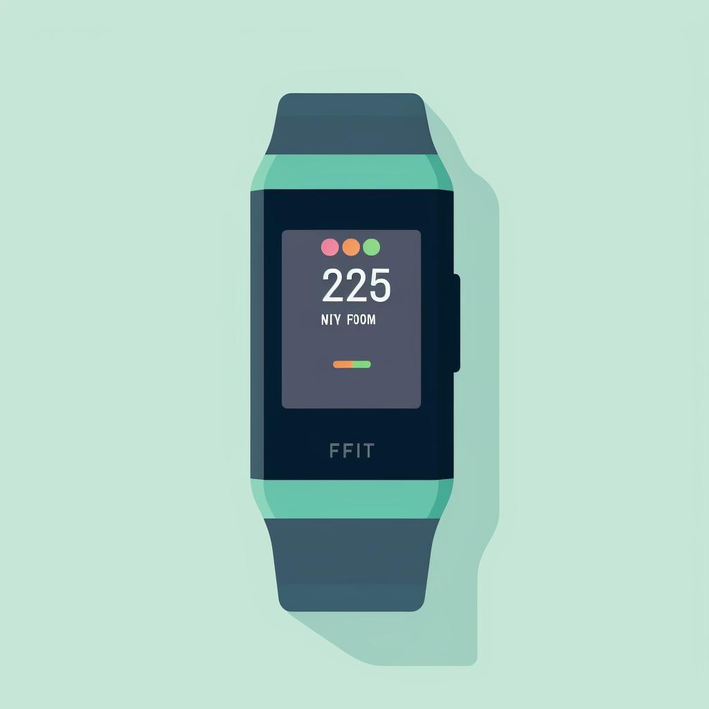 Fitbit screen with the 'Factory Reset' option highlighted