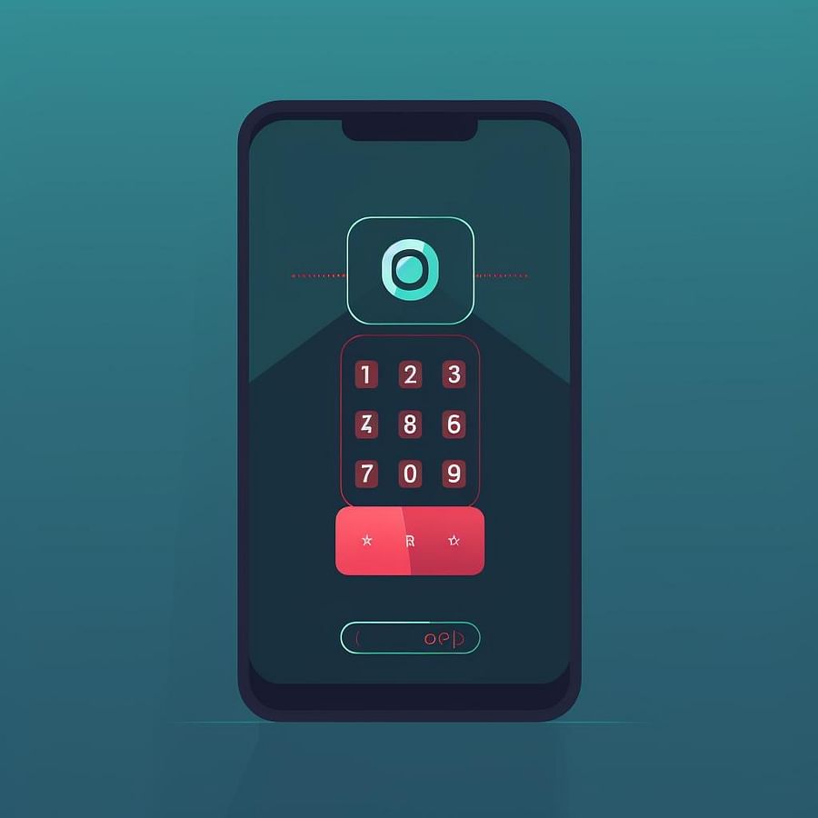 Screen prompting for passcode entry