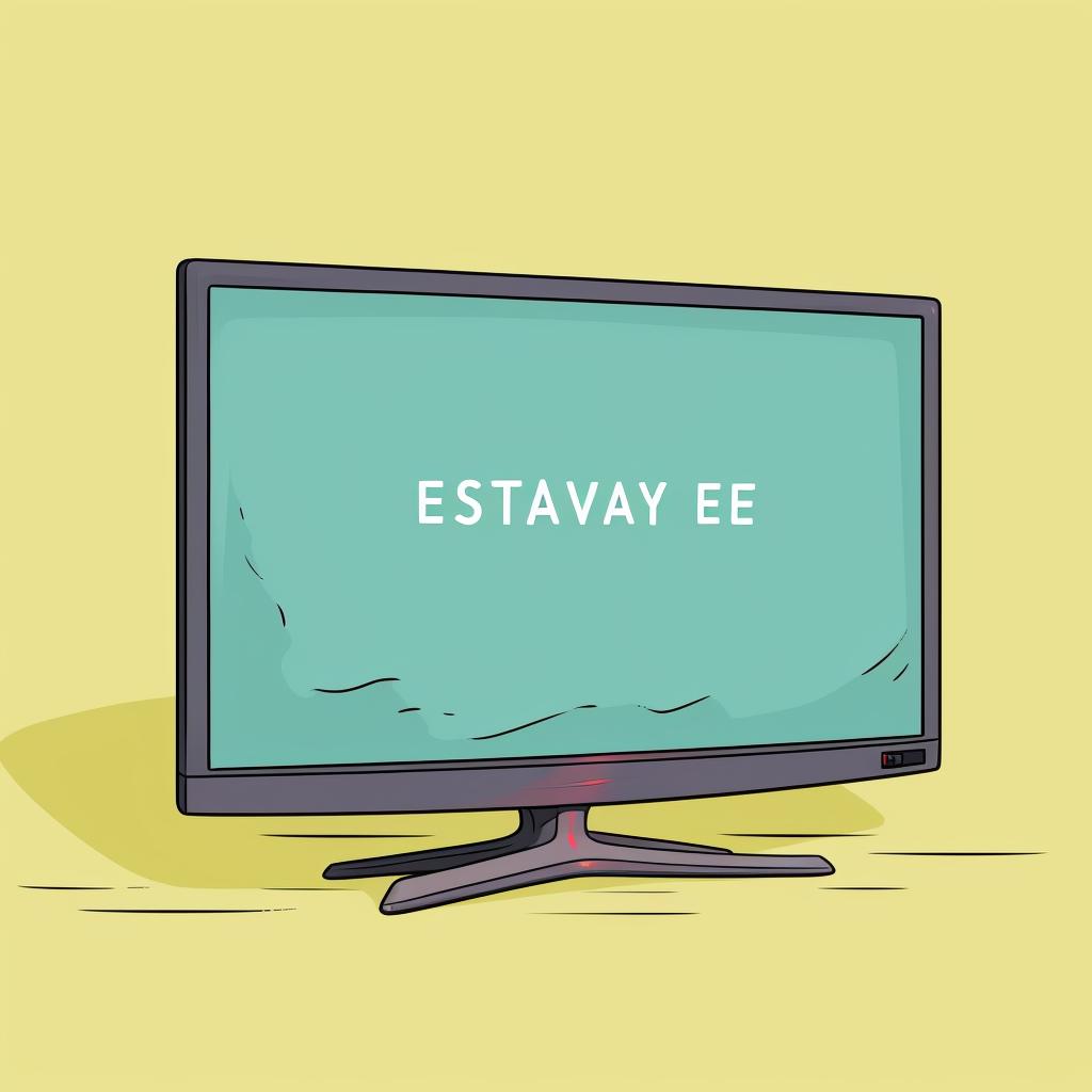'Erase Everything' option highlighted on Sony Bravia TV screen