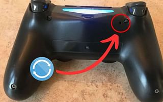 How to reset a PS4 controller?