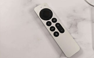 How to reset an Apple TV remote?